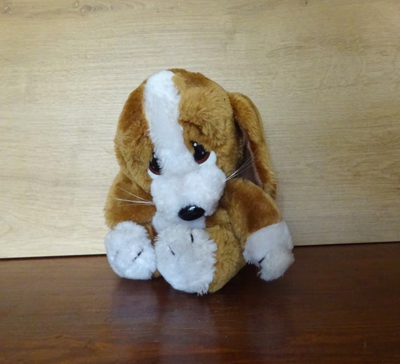sad puppy stuffed animal