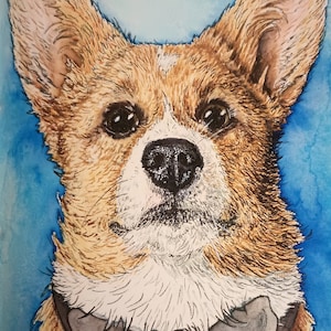 Pembroke Welsh Corgi Dog Limited Art Print Unique Wall Decor for the Dog, Animal/Nature Lover, Corgi Mom