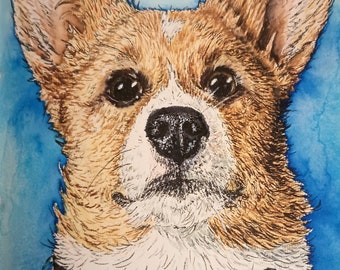 Pembroke Welsh Corgi Dog Limited Art Print Unique Wall Decor for the Dog, Animal/Nature Lover, Corgi Mom