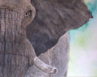 Elephant Limited Art Print Unique Wall Decor for the Animal/Nature Lover