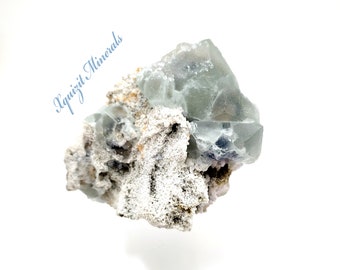 Fluorite, Calcite, Yaogangxian Mine, Hunan Province, China (60)