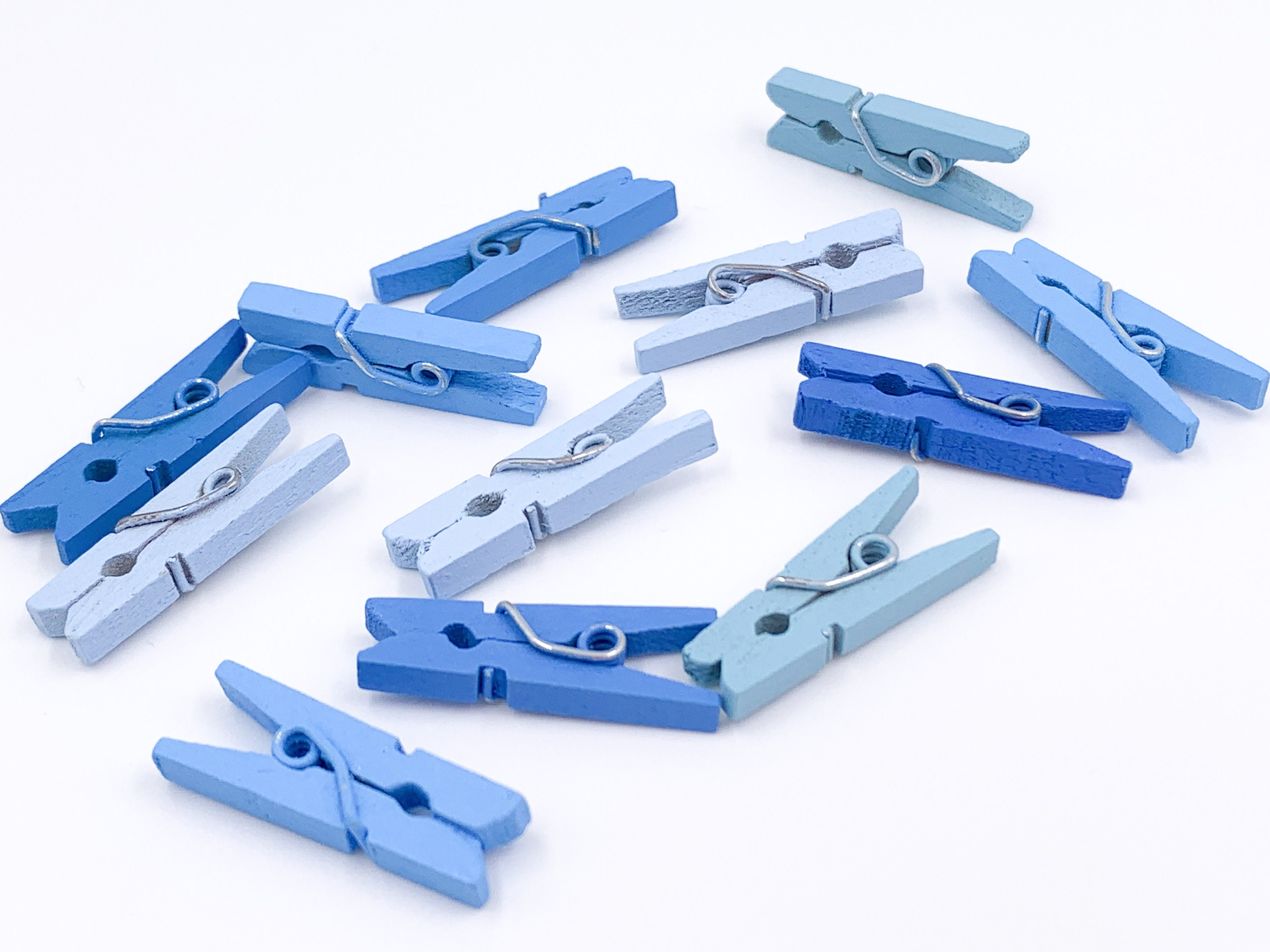 25/50/100 Mini wooden Clothespins 2.5cm mini clothes pegs Etsy