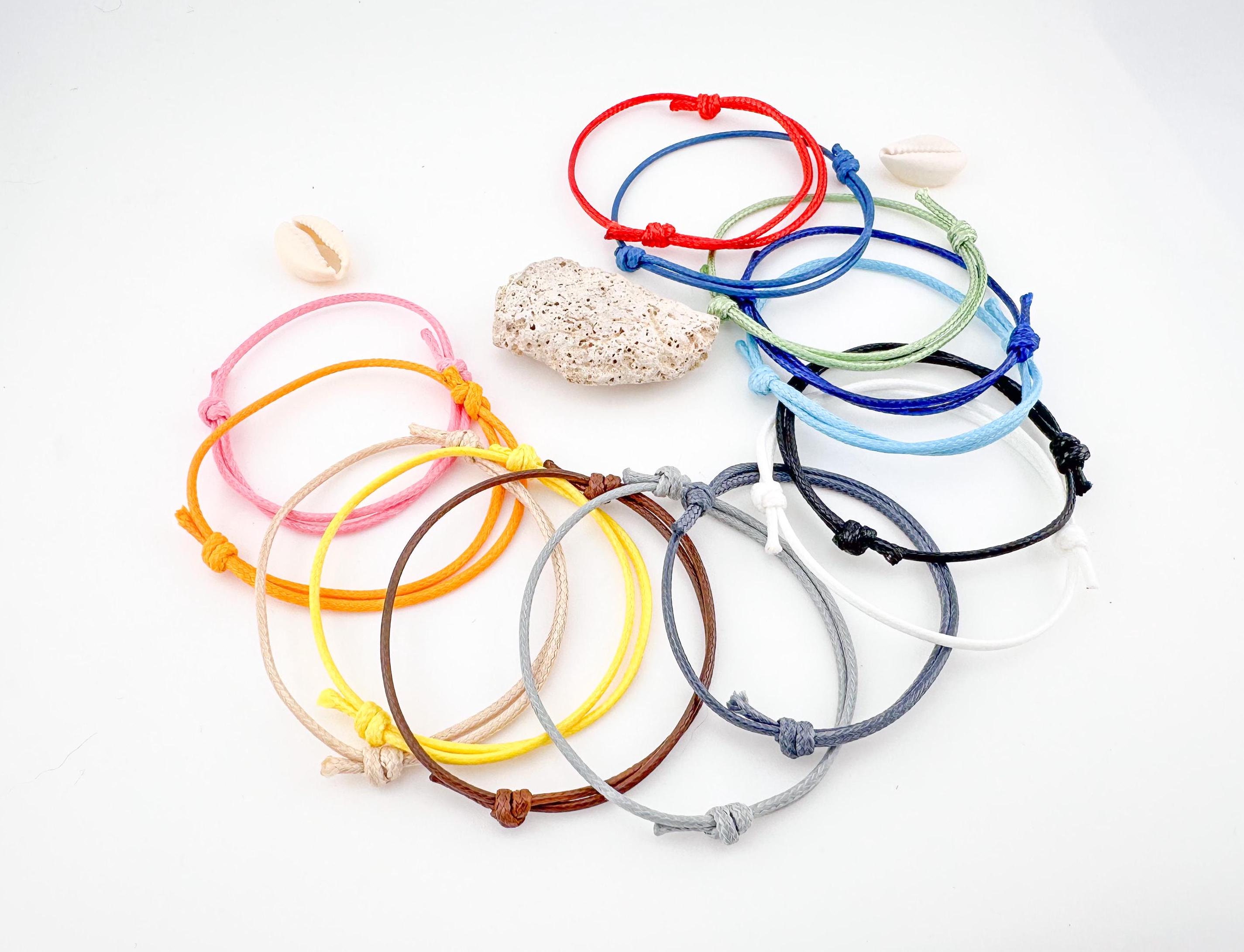 Boho Chic Rope Bracelet - Adjustable Handmade Braided Jewelry For Women
