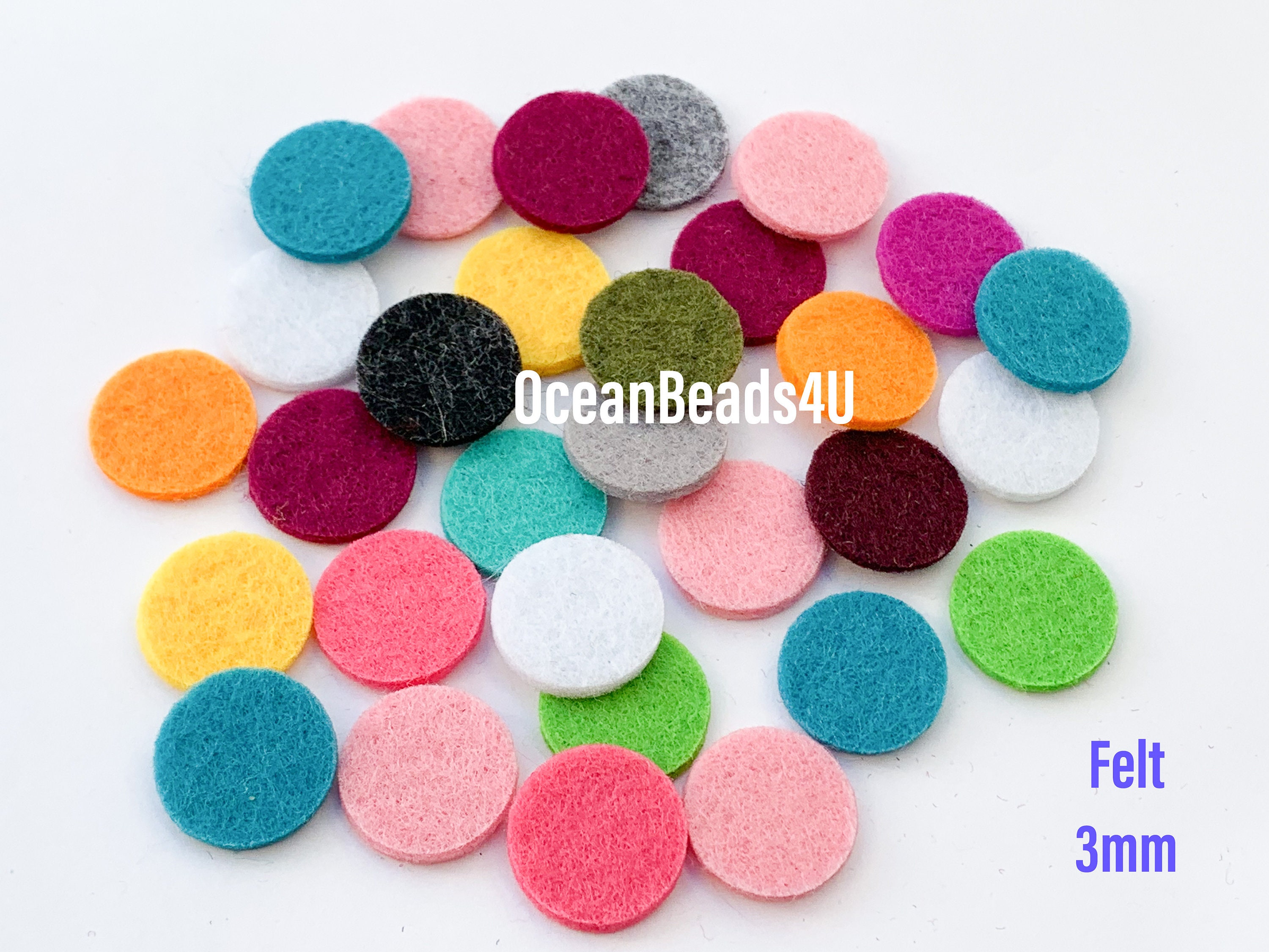 Filz Kreise 3mm Farbe/Größe freie Wahl Filz sterben Etsy