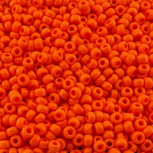 10g Miyuki 8/0 seed beads Orange 0406, Miyuki 3mm DIY orange Japanese seed beads Jewelry