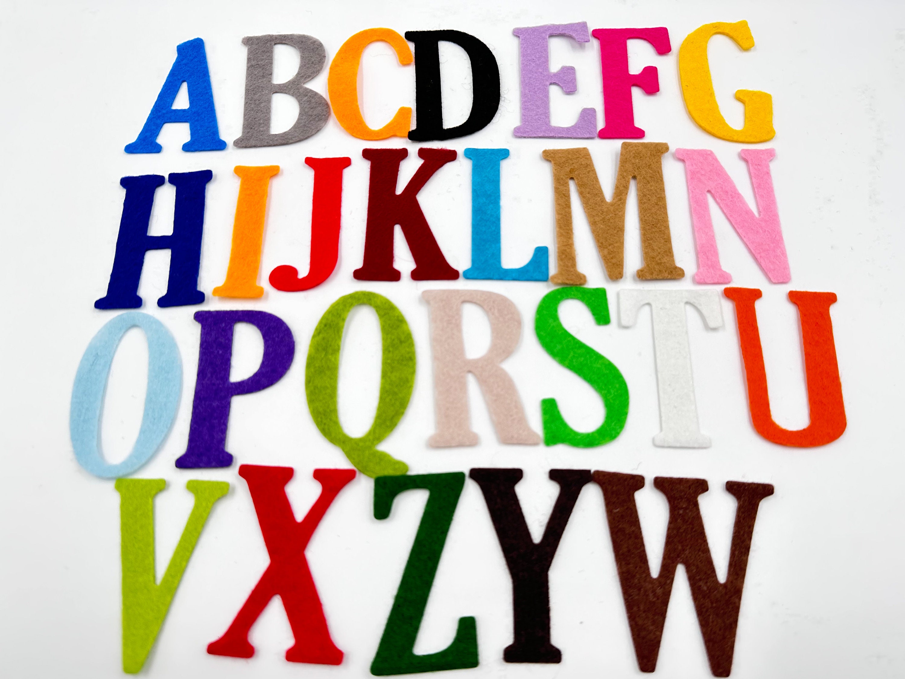 Felt Alphabet Letters Scrap Pack, 50ct. by Creatology™