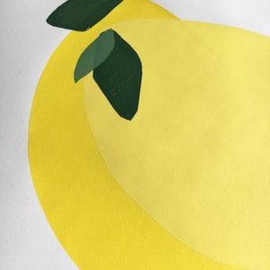 Lemons Limited Edition Screen Print image 4