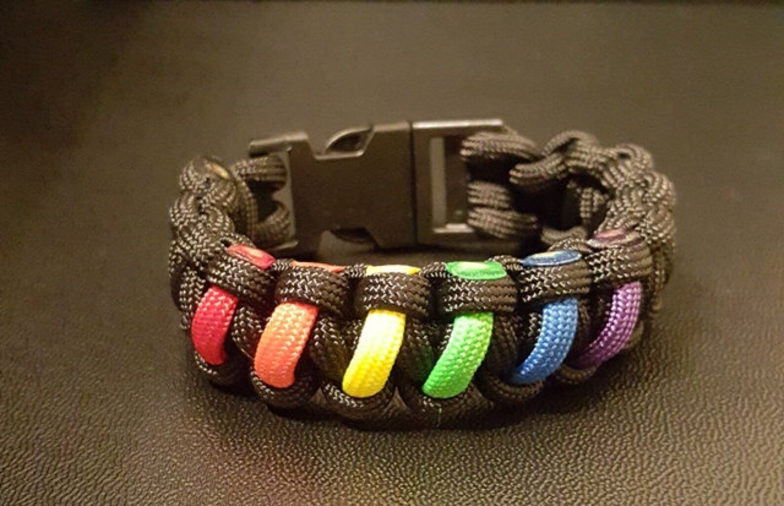 Gay Pride Rainbow Bracelet Gay Pride Paracord Bracelet Etsy