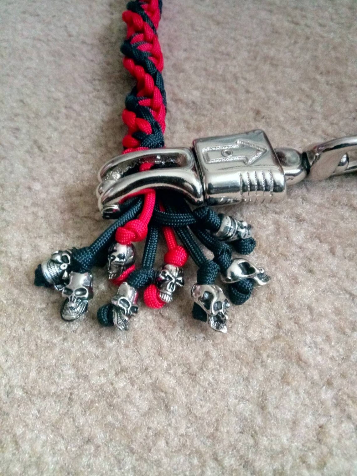 Paracord Motorcycle Get Back Whip Biker Whip Motorcycle Whip Etsy