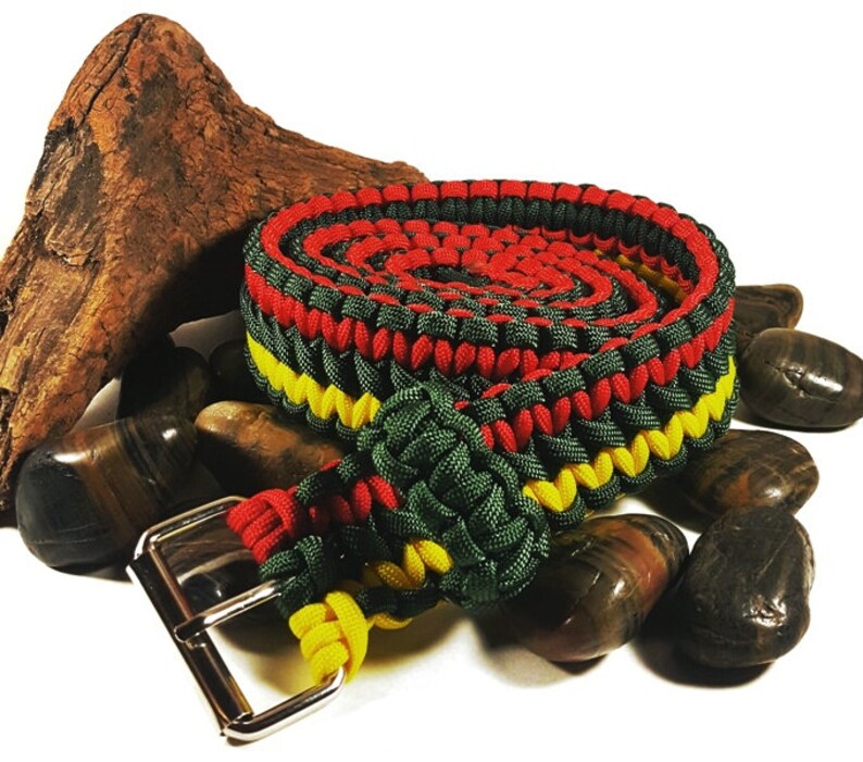 Paracord Adjustable Survival Belt Men's Belt Women's Etsy