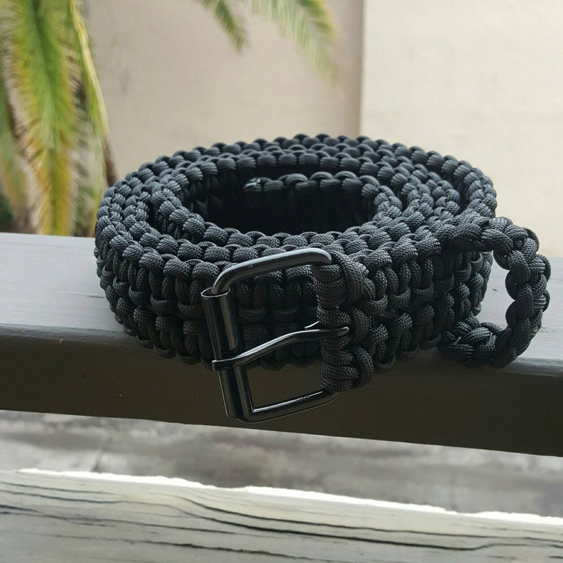 Paracord Adjustable Survival Belt Men's Belt Women's Etsy