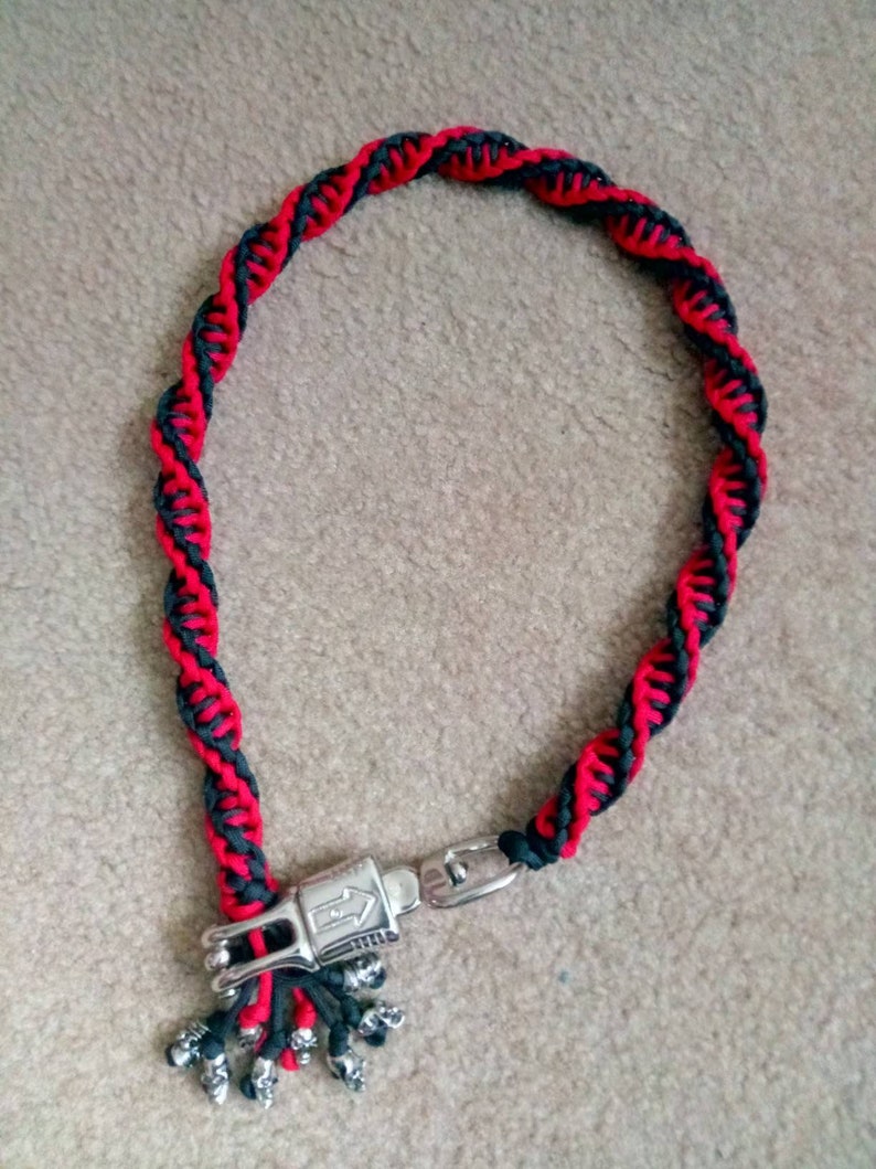 paracord motorcycle whip