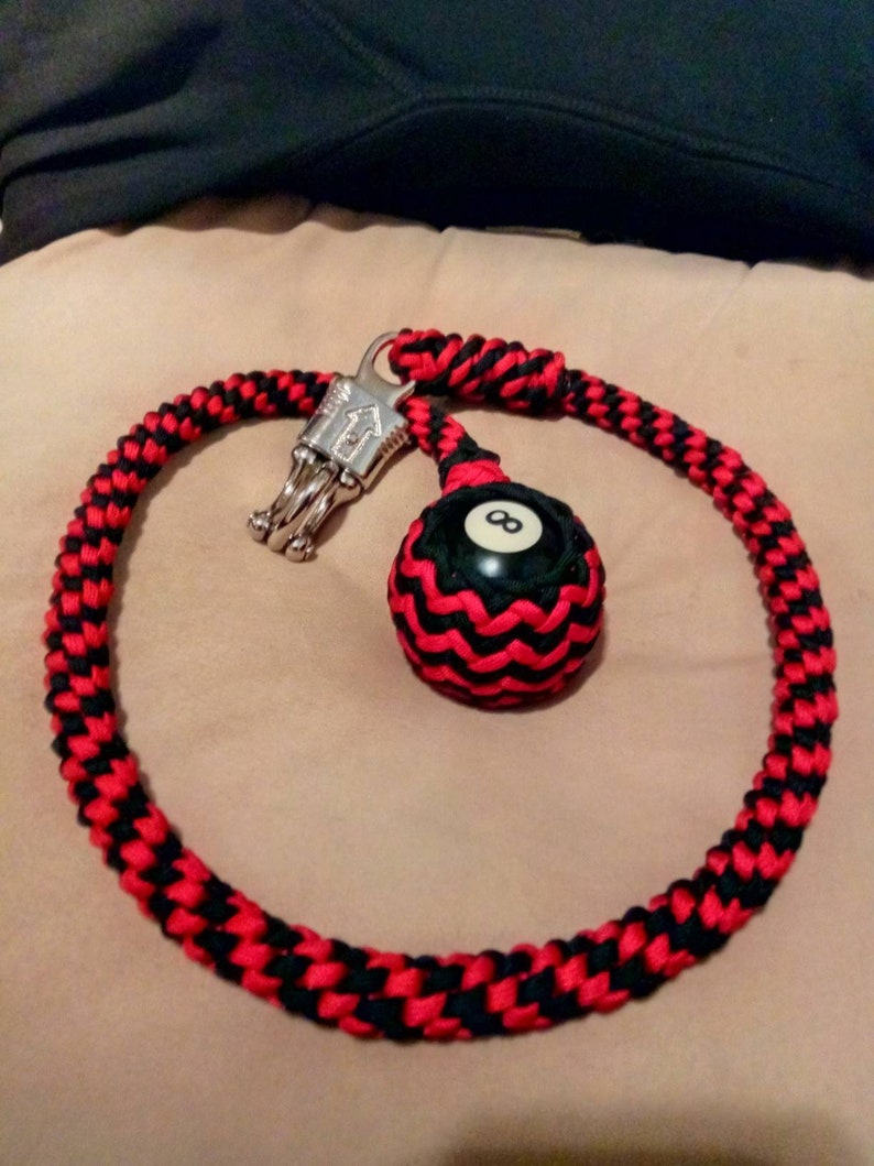 paracord motorcycle whip