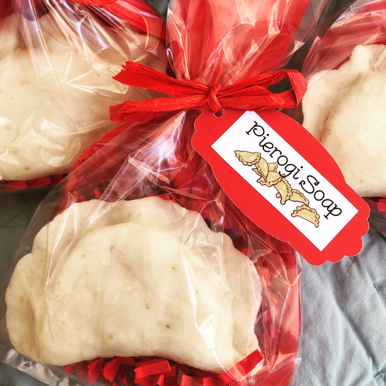 Pierogi Soap, Polish Party Favors, Polish Soap, Pierogi Soaps, Pierogis, Polish Bridal Shower Favors, Polish Baby Showers, Poland, Mom Gift image 2