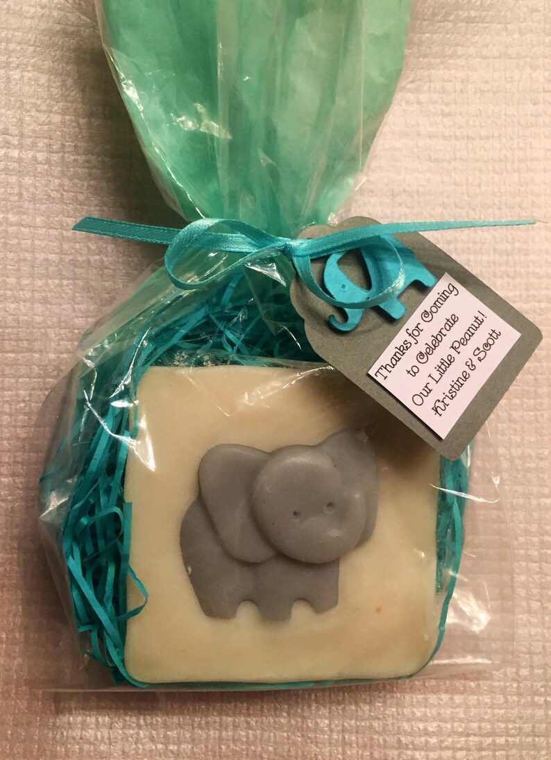 Elephant soaps baby shower soaps baby shower favors baby Etsy