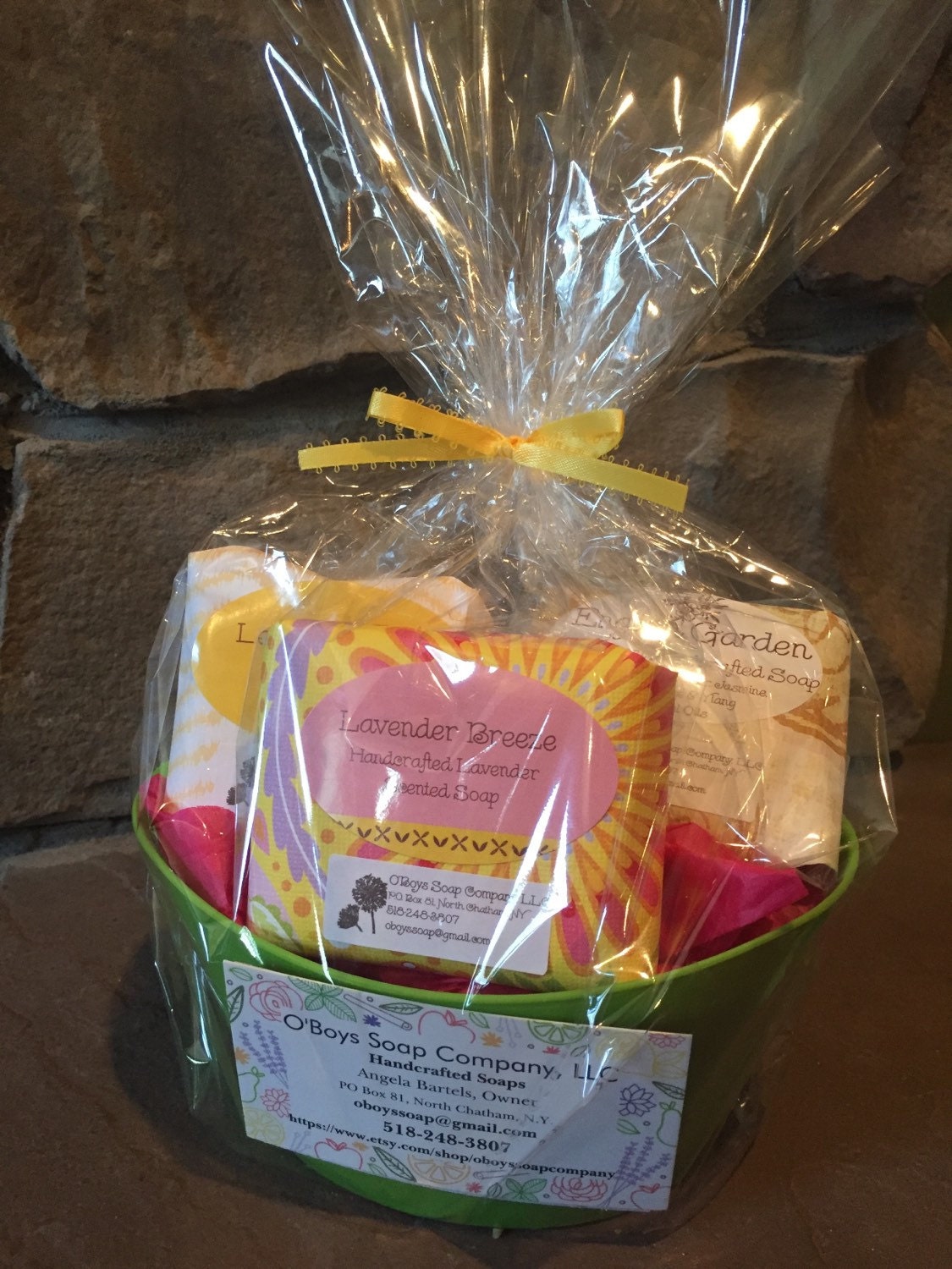Custom Soap Gift Basket Birthday Gift Mother's Day Gift Etsy