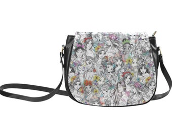 Disney Princess Crossbody Purse | Disney Princess Purse | Princess Crossbody Purse | Disney Crossbody | Disney Bag | Disneyland Bag |