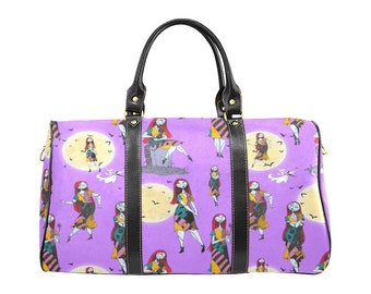 Sally Reisetasche | Alptraum vor Weihnachten Reisetasche | Disney Gepäck | ABC Tasche | Disney Duffel Tasche | Disney Gepäck | Disney Koffer