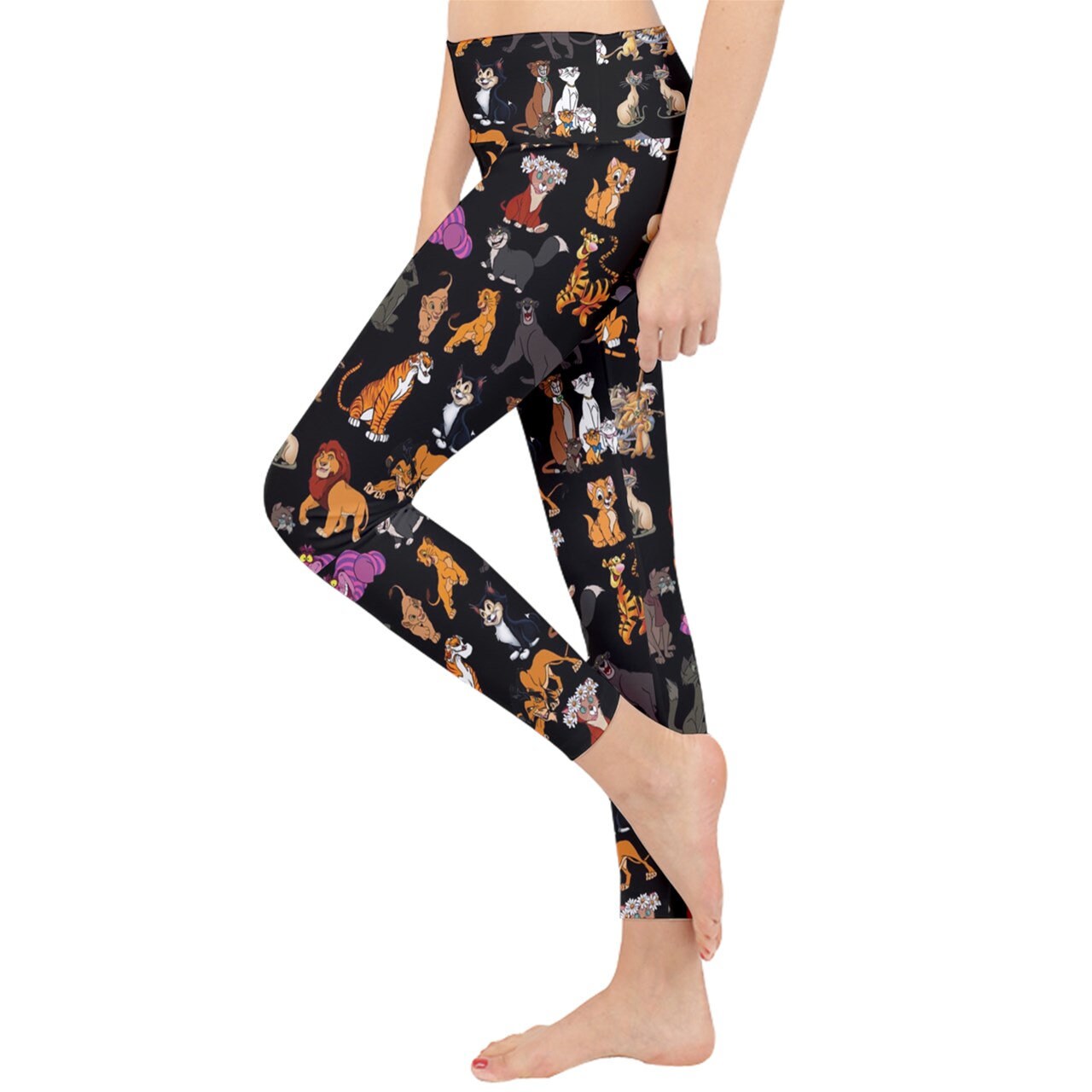 Disney Cats Leggings Disney Leggings Disney Cats Yoga Pants Disney Yoga  Pants Yoga Pants Yoga Leggings Cats Leggings -  Hong Kong