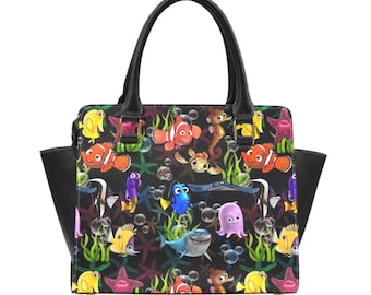 Finding Nemo Handbag | Finding Nemo Purse | Nemo Purse | Nemo Handbag | Disney Purse | Disney Bag | Disneyland Bag | Disney Purse |