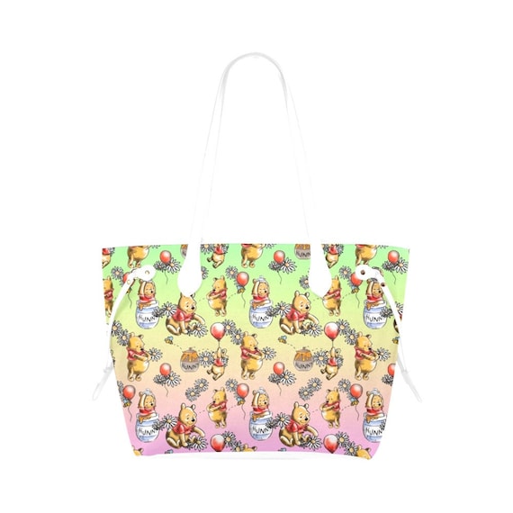 Pooh Bear Canvas Purse Pooh Bear Purse Pooh Purse Pooh Bear Tote Disney Purse Pooh Bag Disney Tote Bag Disneyland Purse Etsy