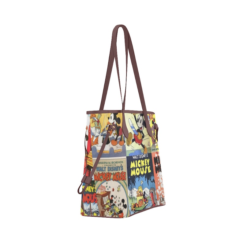 Mickey Mouse Tote Purse Classic Mickey Bag Mickey Mouse Etsy