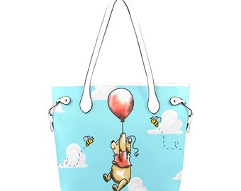 Pooh and Friends Canvas Purse | Pooh Purse | Pooh Tote | Disney Purse | Pooh Bag | Disney Tote Bag | Disneyland Purse | Disney World Purse