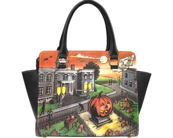 Bolso de Halloweentown / Monedero de Halloweentown / Monedero de Halloweentown de Disney / Bolso de Halloween de Disney / Monedero de Halloween de Disney / Bolso de Halloween de Disney