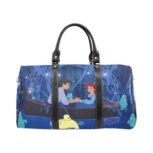 Little Mermaid Travel Bag | Ariel Travel Bag | Disney Travel Bag | Disney Luggage | Disney Duffel Bag | Disney Suitcase | Ariel Bag |