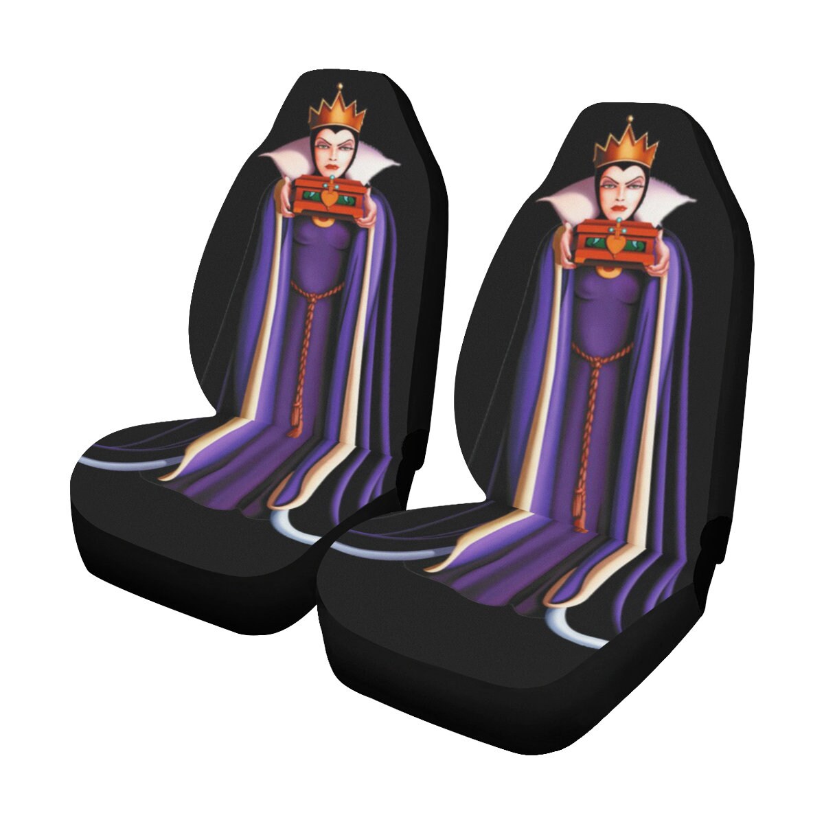 Evil Queen Car Seat Covers Disney Car Seat Covers Car Seat Etsy