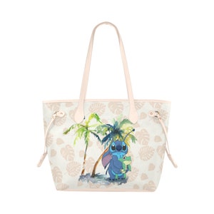 Stitch Canvas Purse | Lilo and Stitch Bag | Lilo and Stitch Purse | Stitch Tote Bag | Disney Purse | Disney Tote Bag | Disneyland Tote Bag