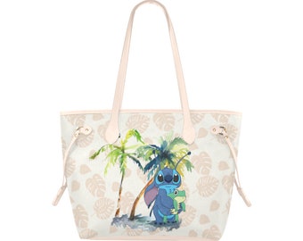Bolso de lona de Stitch / Bolso de Lilo y Stitch / Bolso de Lilo y Stitch / Bolso tote de Stitch / Bolso Disney / Bolso tote de Disney / Bolso tote de Disneyland