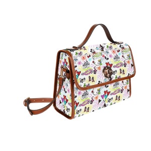 Disney Parks Canvas Purse Disney Parks Purse Disney Parks Crossbody Purse Disneyland Purse Disney Crossbody Purse Disney Purse image 4