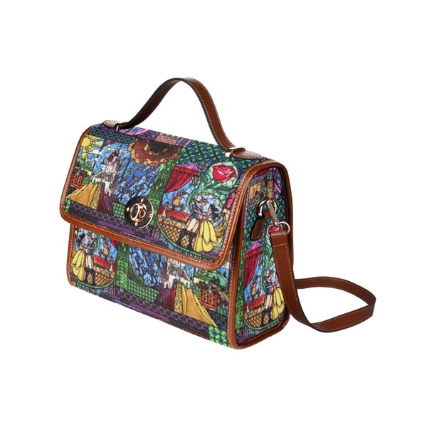 Beauty and the Beast Canvas Portemonnee | Beauty and the Beast Purse | Beauty and the Beast Crossbody Portemonnee | Disney Crossbody Portemonnee | Disney Tas