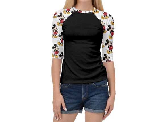 mickey mouse baseball tee
