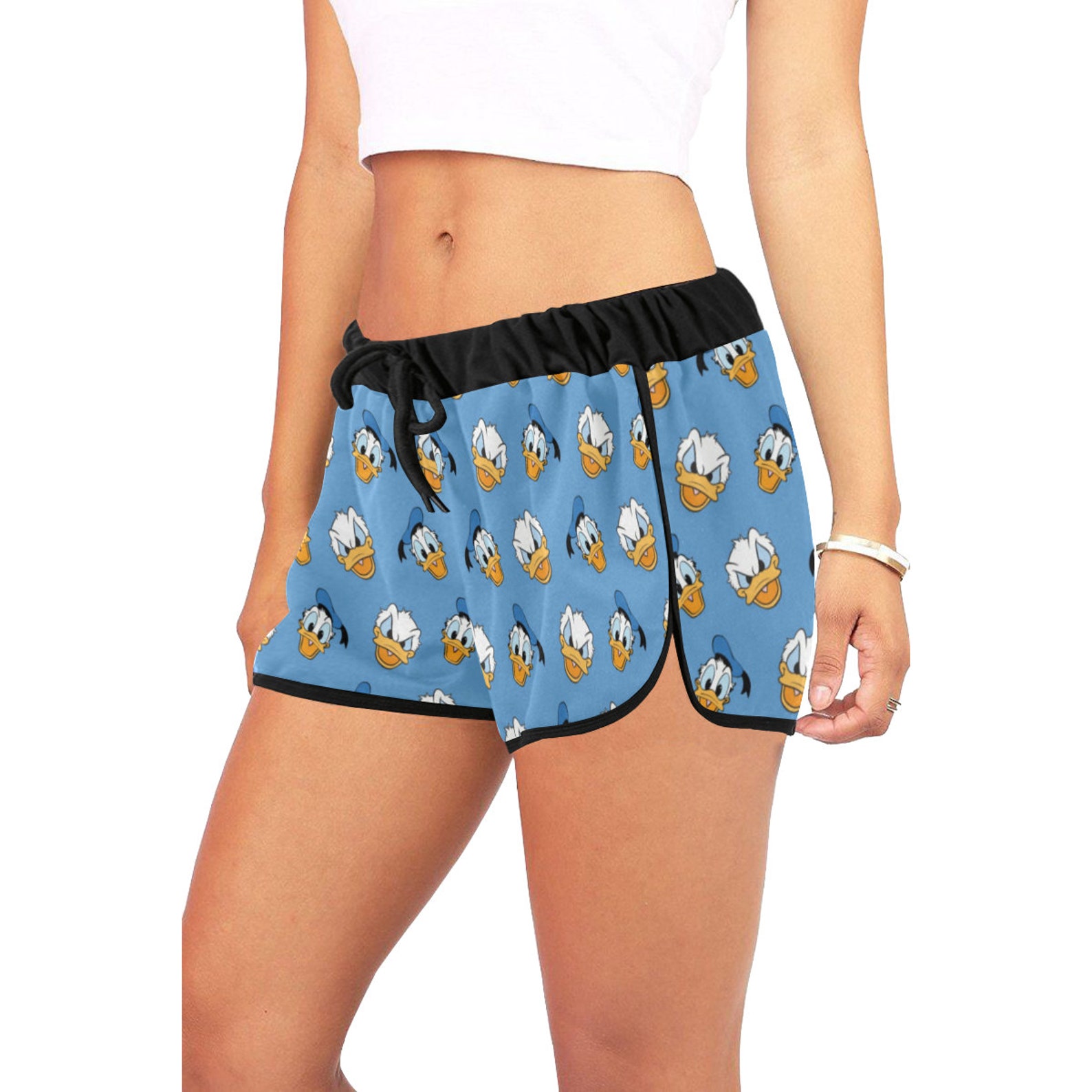 Donald Duck Shorts Donald Shorts Disney Shorts Etsy
