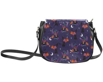 Lilo en Stitch Halloween-crossbodyportemonnee | Stitch Halloween-portemonnee | Stitch Halloween-tas | Lilo en Stitch-portemonnee | Disney Halloween-portemonnee
