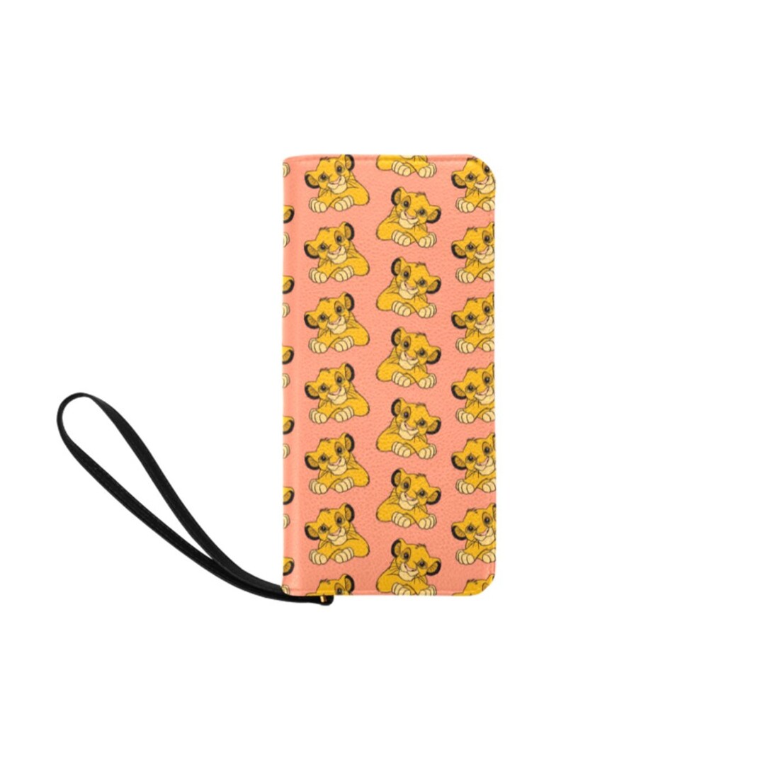 Simba Wallet Lion King Wallet Disney Wallet Disney Wrist Wallet Disney