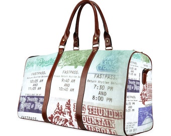 FastPass Travel Bag | Disney Bag | Disneyland Bag | Disneyland Travel Bag | Disney Luggage | Fastpass | Disneyland Luggage | Disney Suitcase