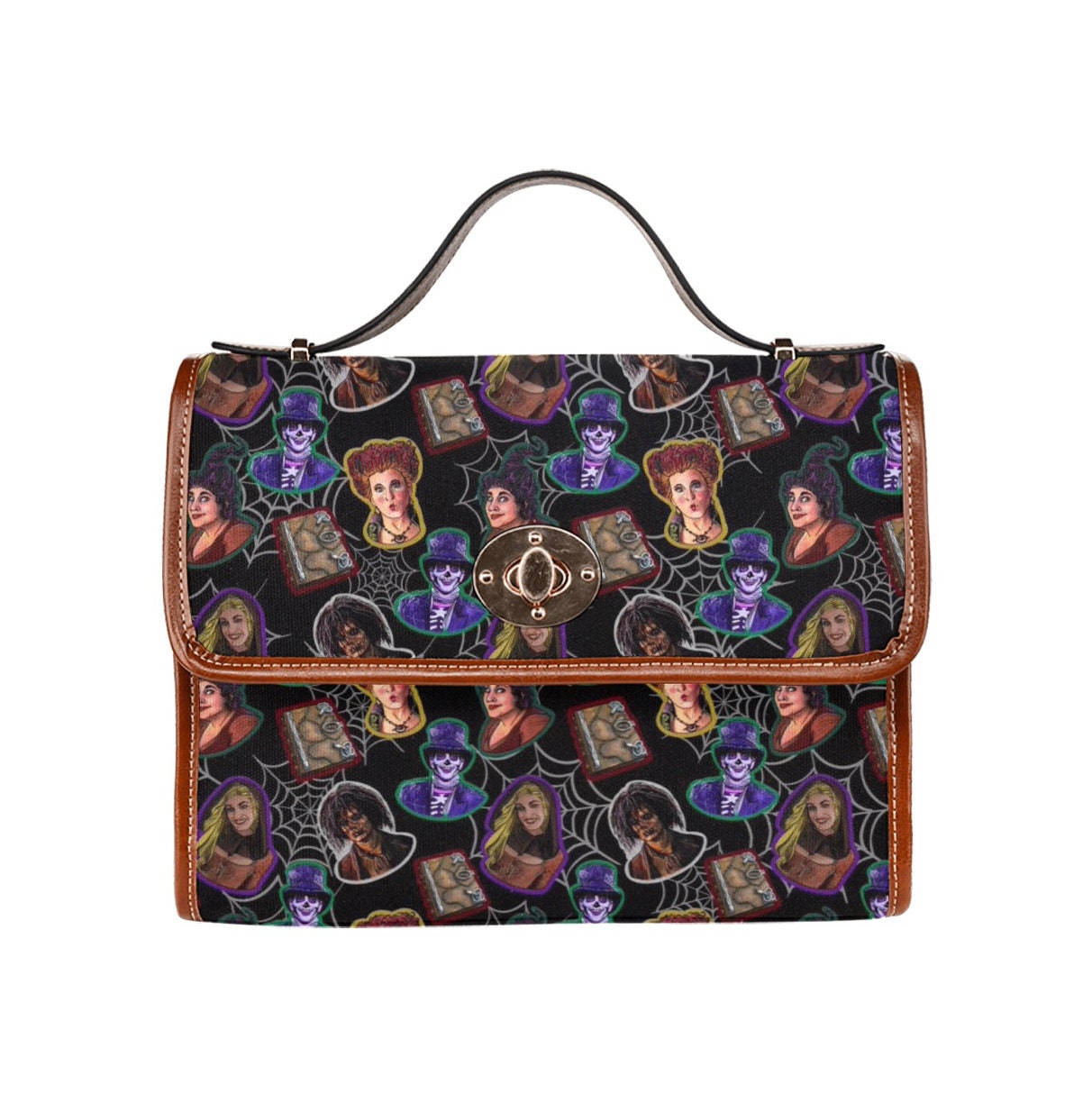 Hocus Pocus Canvas Crossbody Purse Hocus Pocus Purse Hocus Etsy
