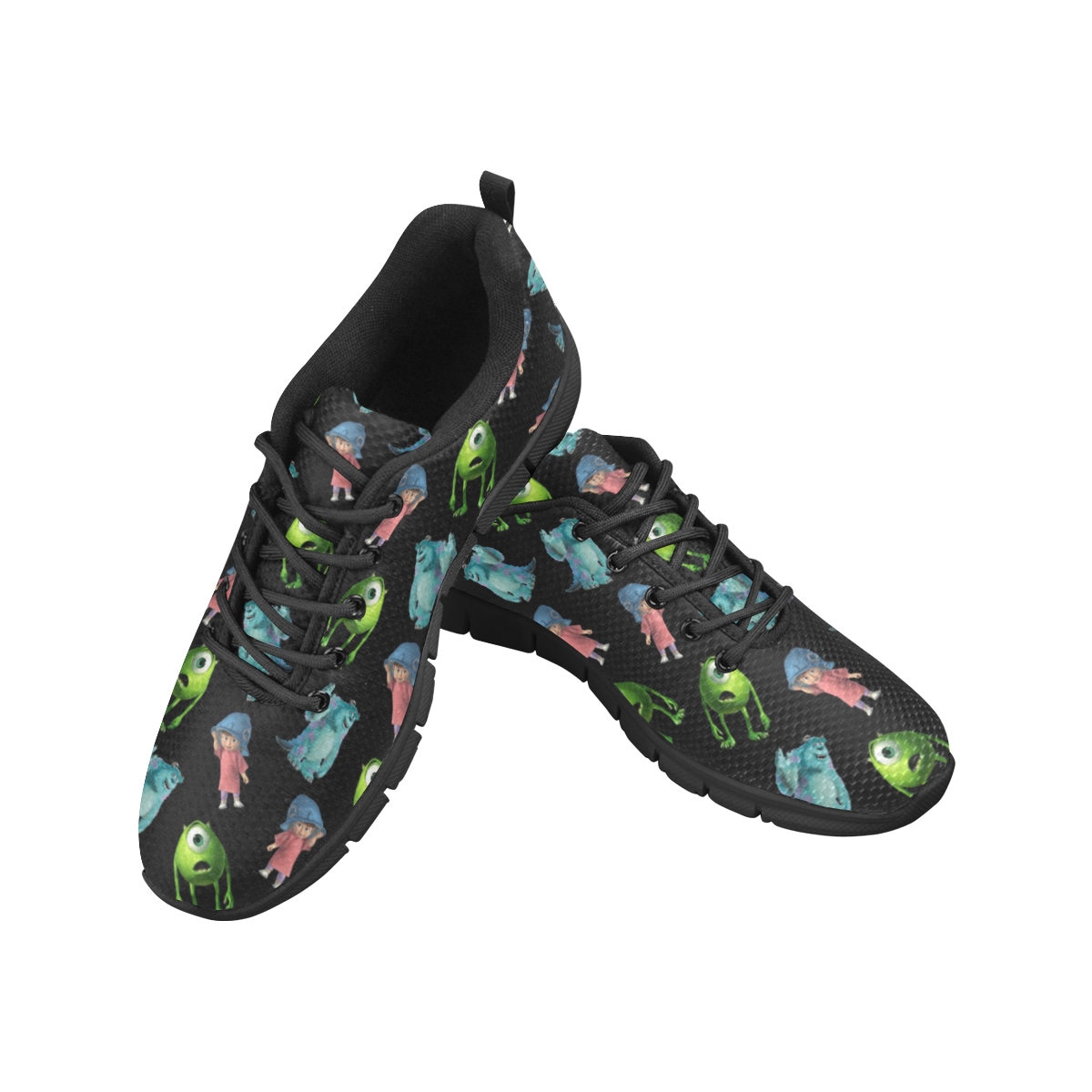 Monsters Inc Shoes Mike and Sulley Shoes Disney Tennis Etsy