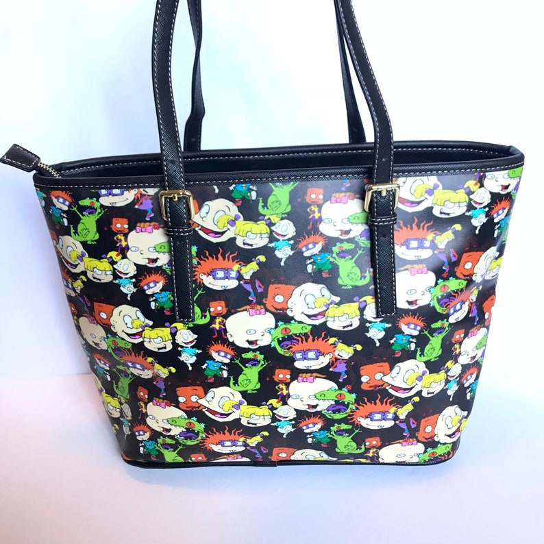 Chuckie Finster Bag 90s Bag Rugrats Tote Bag Tommy Pickles Bag 90s Purse | Rugrats Purse Rugrats Bag