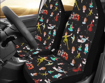Peter Pan Car Seat Covers | Peter Pan Car Accessory | Disney Car Seat Covers | Car Seat Protector | Car Seat Cover | Car Cover |