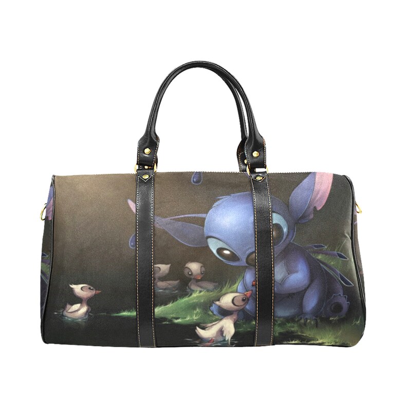 Stitch and Ducklings Travel Bag Stitch Travel Bag Disney Etsy