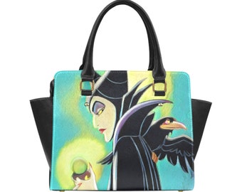 Loungefly Disney Maleficent Sleeping Beauty Crossbody Satchel Handbag Purse