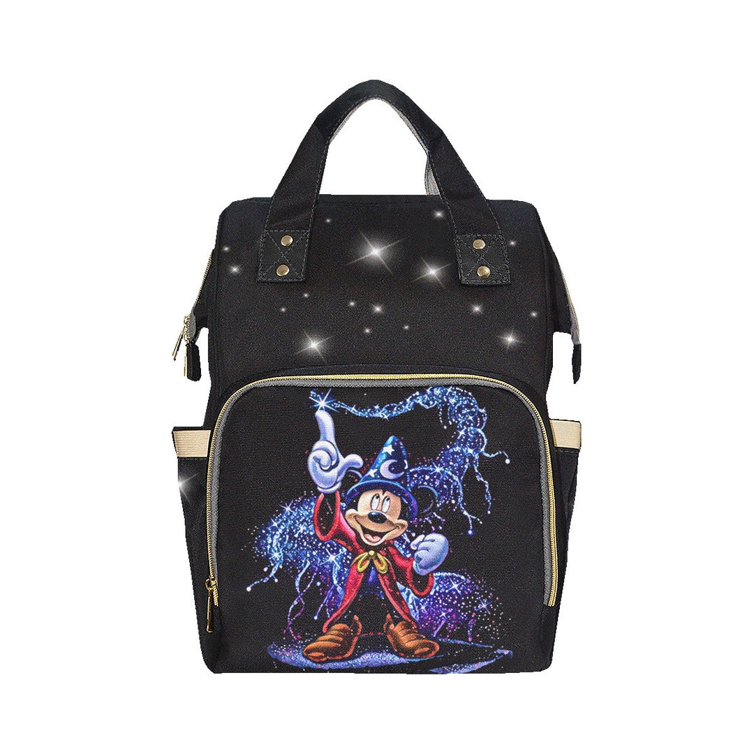 Mickey Mouse Baby Diaper Bags Sorcerer Mickey Diaper Backpack