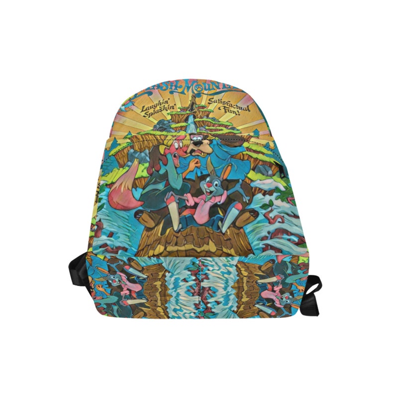 Splash Mountain Backpack Splash Mountain Book Bag Disney Etsy