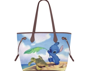 Stitch Canvas Purse | Lilo and Stitch Bag | Lilo and Stitch Purse | Stitch Tote Bag | Disney Purse | Disney Tote Bag | Disneyland Tote Bag