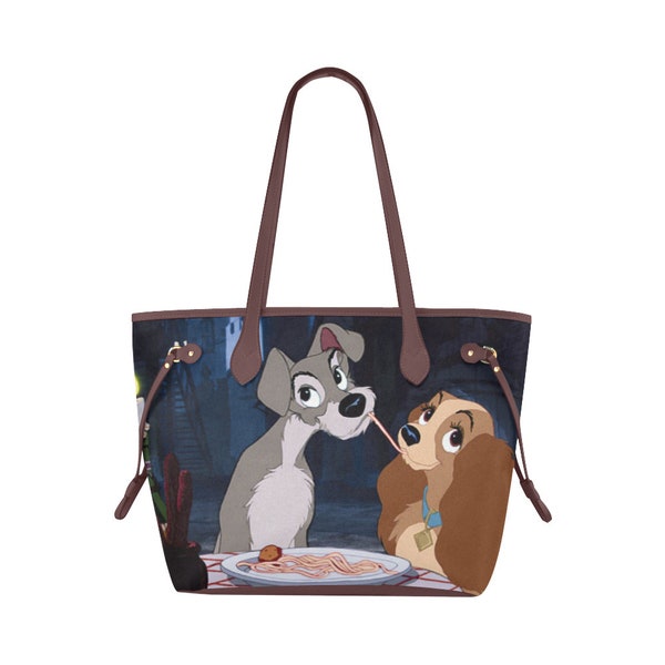Lady and the Tramp Purse / Lady and the Tramp Tote / Disney Purse / Disney Dogs Bag / Disney Tote Bag / Disneyland Purse / Disney Dogs Bag