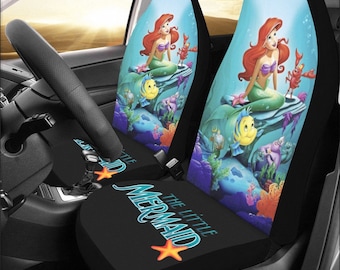 Little Mermaid Car Seat Covers Ariel Car Seat Covers Car Seat Protector  Car Seat Cover Car Cover Disney Car Seat Covers - Main Image